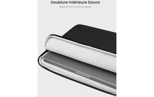 Housse pour MacBook Pro 14" - Noir - tomtoc Light Sleeve