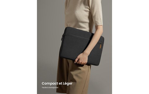 Housse pour MacBook Pro 14" - Noir - tomtoc Light Sleeve