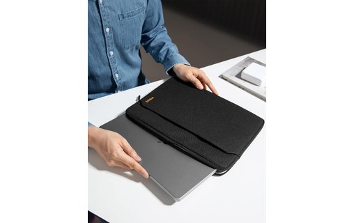 Housse pour MacBook Pro 14" - Noir - tomtoc Light Sleeve