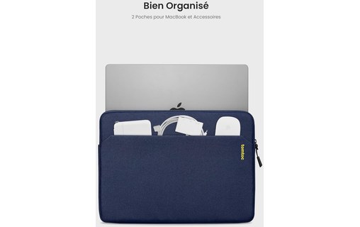 Housse pour MacBook Pro 14" - Bleu marine - tomtoc Light Sleeve