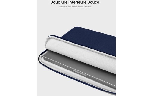 Housse pour MacBook Pro 14" - Bleu marine - tomtoc Light Sleeve