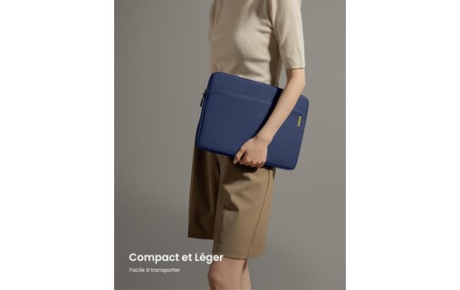 Housse pour MacBook Pro 14" - Bleu marine - tomtoc Light Sleeve