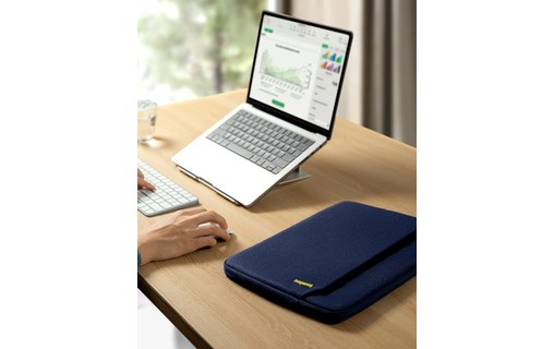 Housse pour MacBook Pro 14" - Bleu marine - tomtoc Light Sleeve