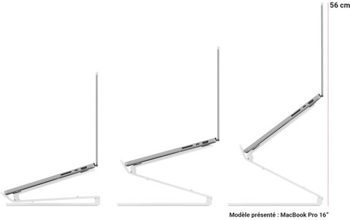 Support MacBook Twelve South Curve Flex - Noir