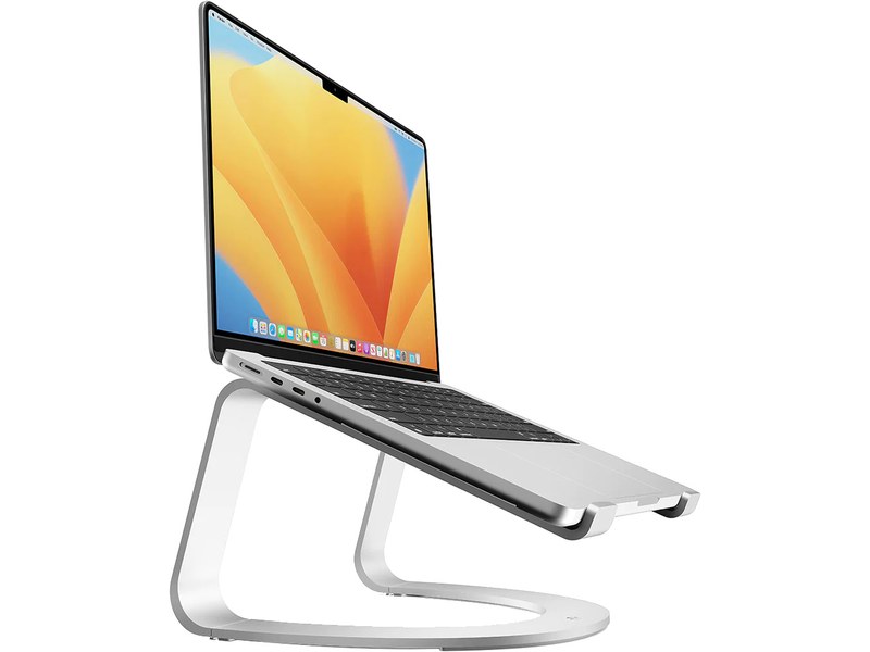 Support Ordinateur Portable, Support PC Portable Ventilé, Laptop Stand  Réglable Ergonomique Léger Table de Lit Pliable pour MacBook Air Pro, PC,  iPad