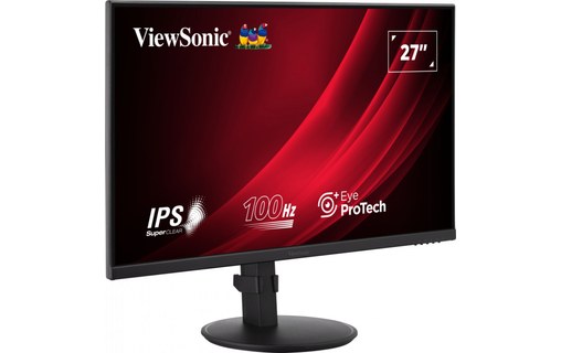 Écran 27" ViewSonic VG2708A - HDMI/DisplayPort/VGA