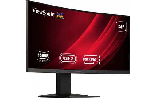 Écran Incurvé 34" ViewSonic VG3419C - 120 Hz HDMI/DisplayPort