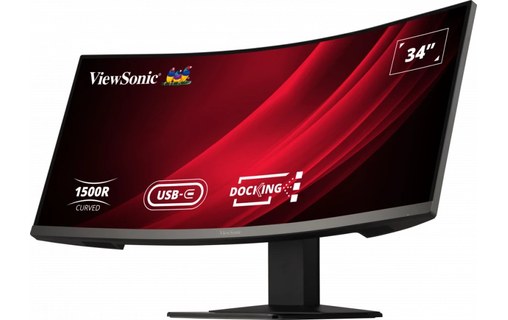 Écran Incurvé 34" ViewSonic VG3419C - 120 Hz HDMI/DisplayPort