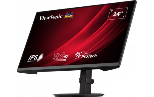 Écran 24" ViewSonic VG2408A-MHD - HDMI/DisplayPort/VGA