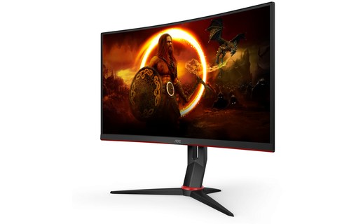 Écran Gaming Incurvé 27" AOC CQ27G2S/BK - HDMI/DisplayPort