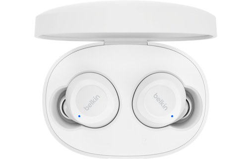 Écouteurs sans fil Belkin SoundForm Bolt, Blanc - Bluetooth