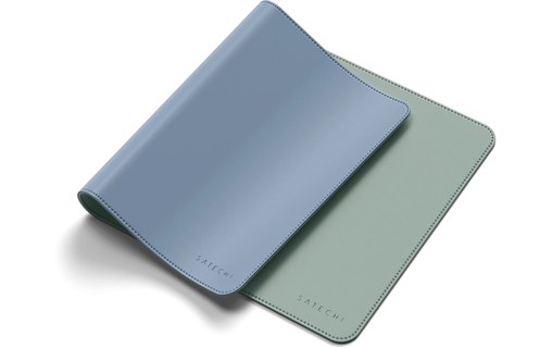 Sous-main de bureau similicuir - Bleu/Vert - Satechi Eco Leather Deskmate