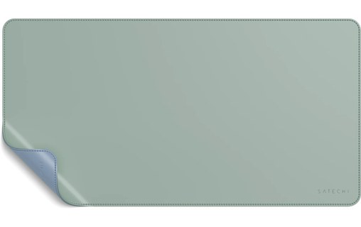 Sous-main de bureau similicuir - Bleu/Vert - Satechi Eco Leather Deskmate