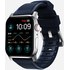 Bracelet pour Apple Watch 42/44/45/49 mm - Bleu/Argent - Nomad Rugged Band