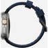 Bracelet pour Apple Watch 42/44/45/49 mm - Bleu/Noir - Nomad Rugged Band