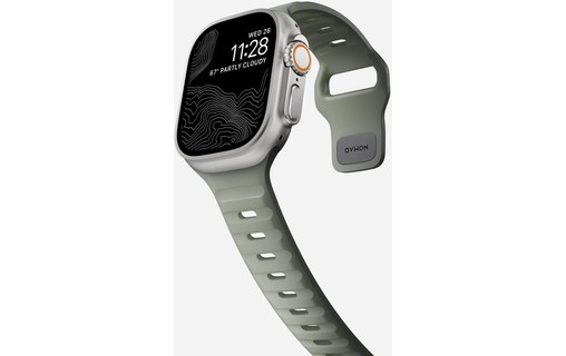 Bracelet pour Apple Watch 42/44/45/49 mm - Coastal Rock - Nomad Sport Band