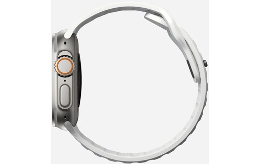 Bracelet Sport pour Apple Watch 46 mm - Nomad Sport Band - Blanc