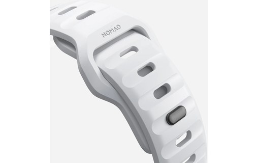 Bracelet Sport pour Apple Watch 46 mm - Nomad Sport Band - Blanc