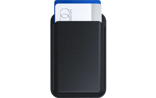 Support magnétique pour iPhone avec porte cartes compatible MagSafe Noir Satechi