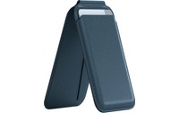 Support magnétique pour iPhone avec porte cartes compatible MagSafe Bleu Satechi