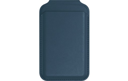 Support magnétique pour iPhone avec porte cartes compatible MagSafe Bleu Satechi