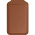 Support magnétique pour iPhone avec porte cartes compatible MagSafe Brun Satechi