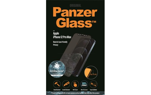Protection d'écran confidentialité pour iPhone 12 Pro Max - PanzerGlass