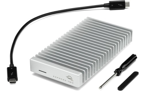 Boîtier USB4 (USB-C) pour SSD M.2 NVMe 2230/2242/2280 - OWC Express 1M2