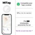 Tracker MiLi MiTag Brun - Compatible Apple Localiser (Find My)