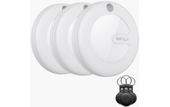Tracker MiLi MiTag Noir - Pack de 3 - Compatible Apple Localiser (Find My)