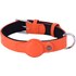 MiLi collier pour chien (L) avec tracker compatible Apple Localiser - Orange