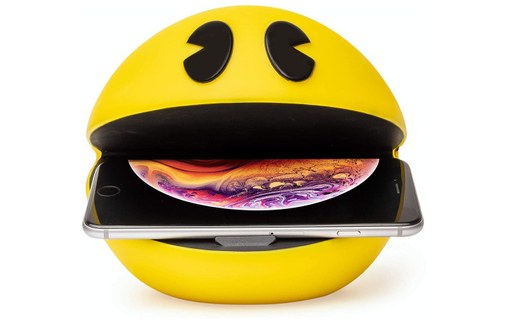 Chargeur sans fil PAC-MAN pour smartphone