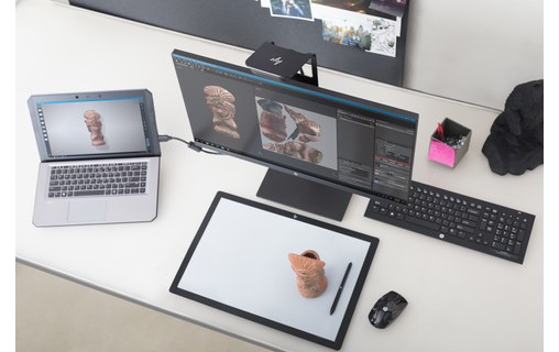 Écran 27" HP Z27n G2 - HDMI/DisplayPort/USB-C/DVI