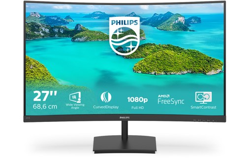 Écran Philips E Line 271E1SCA/00 LED 27 1920x1080 Full HD LCD