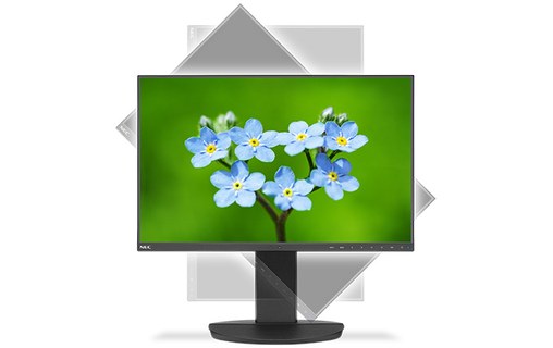 Écran 22,5" NEC MultiSync EA231WU-BK - HDMI/DisplayPort/DVI/VGA