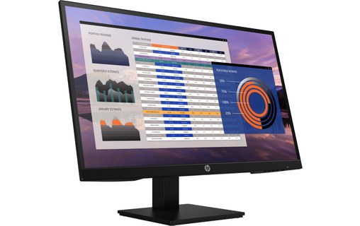Écran 27" HP P27h G4 - HDMI/DisplayPort/VGA