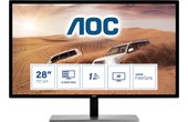 Écran Gaming 28" AOC 79 Series U2879VF - 4K HDMI/DisplayPort/DVI/VGA