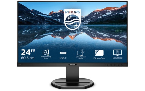 Écran 23,8" Philips B-Line 243B9/00 - HDMI/DisplayPort/VGA