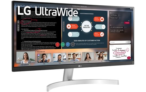 Écran 29" LG UltraWide 29WN600-W
