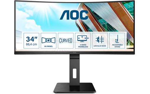 Écran Incurvé 34" AOC P2 CU34P2A