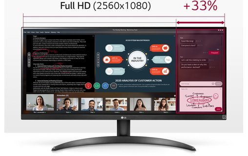 Écran 29" LG UltraWide 29WP500-B