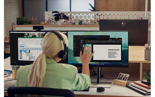 Écran 23,8" HP E24q G5 - HDMI/DisplayPort