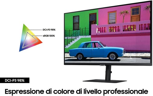 Écran 32" Samsung ViewFinity S8 S80PB - 4K USB-C