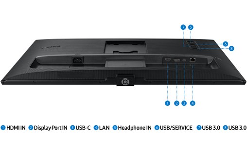 Écran 27" Samsung ViewFinity S8 S80PB - 4K USB-C