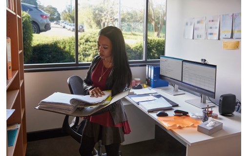 Écran 23,8" HP E24q G5 - HDMI/DisplayPort