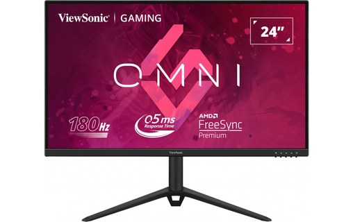 Écran Gaming 24" ViewSonic VX2428J - 180 Hz HDMI/DisplayPort