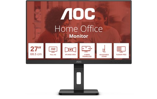 Écran 27" AOC E3 27E3QAF - HDMI/DisplayPort