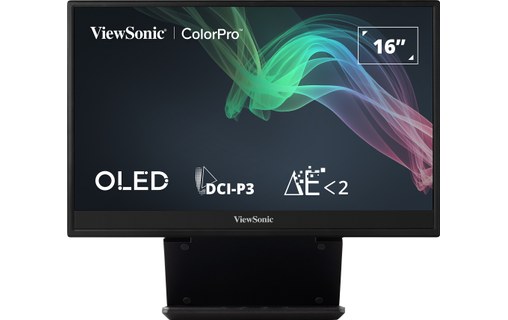 Écran Tactile 16" ViewSonic VP16-OLED - OLED USB-C/Micro HDMI