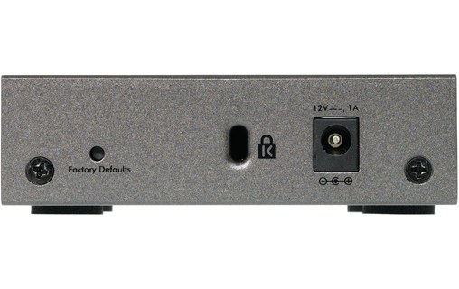 Switch Ethernet NETGEAR GS105E-200PES 5 ports - Manageable, L2/L3