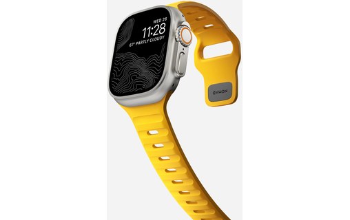 Bracelet Sport pour Apple Watch 46 mm - Nomad Sport Band - Jaune